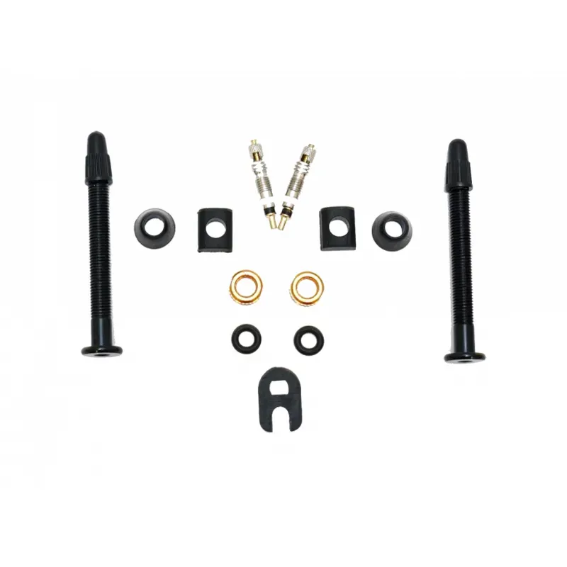 VALVE TUBELESS ORANGE SEAL VERSAVALVE KIT 60mm Black