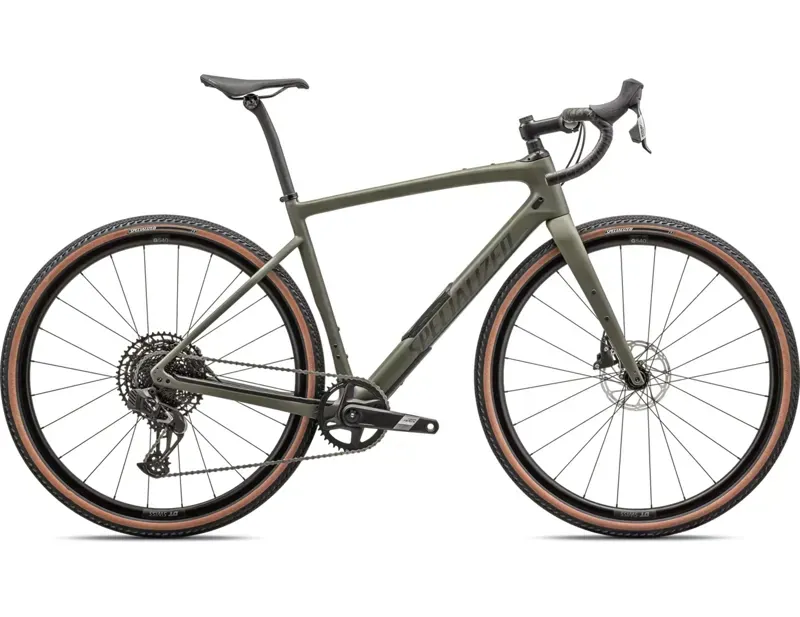 Specialized Diverge Comp Carbon Gravel Bike in Green/Gray