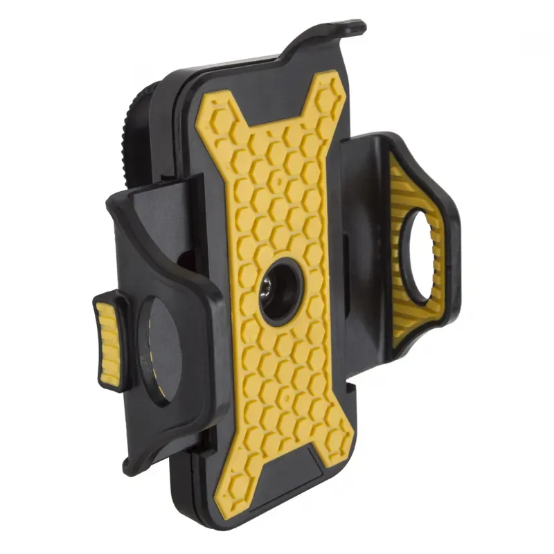 Clean Motion Rotating Phone Holder in Black/Yellow