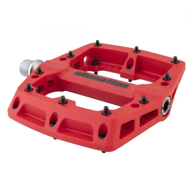 Alienation Foothold 9/16-inch Pedals in Red