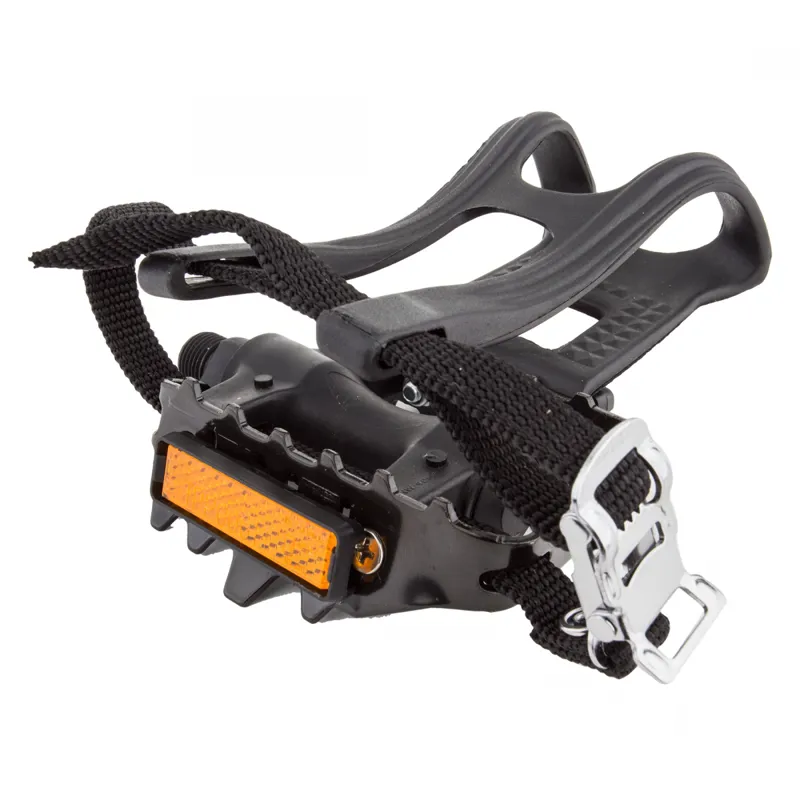 Sunlite Lopro Steel 9/16-inch Mountain Bike Pedals in Black/Silver