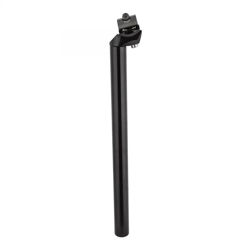 Sunlite 25.4x350mm Rigid Alloy Seatpost with Clamp in Black