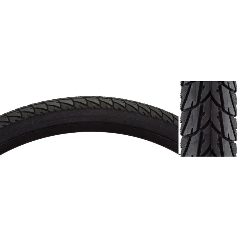 Sunlite CST1446 Salvo 24x1.75-inch Wired Street Tire in Black
