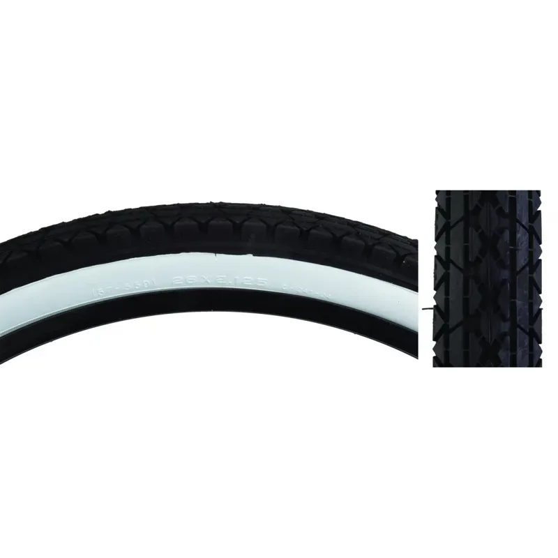 Sunlite CST241 Cruiser 26x2.125-inch Wired Tire in Black/White