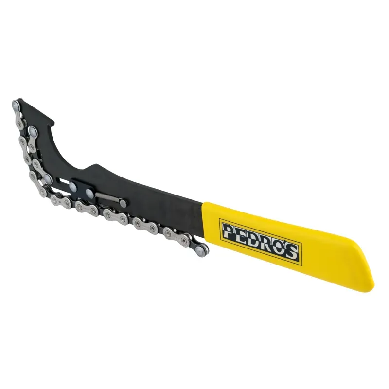 Pedros Pro Chain Whip in Black/Yellow