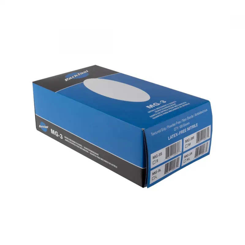 Park Tool MG-3 Nitrile Gloves 100-box - Large