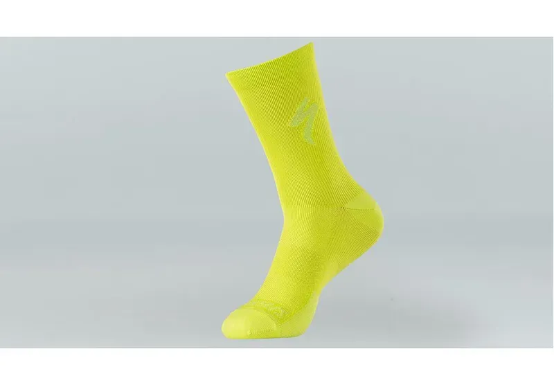 Specialized Soft Air Road Tall Socks in Hyper Green