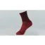 Specialized Soft Air Road Mid Socks in Crimson/Black Stripe
