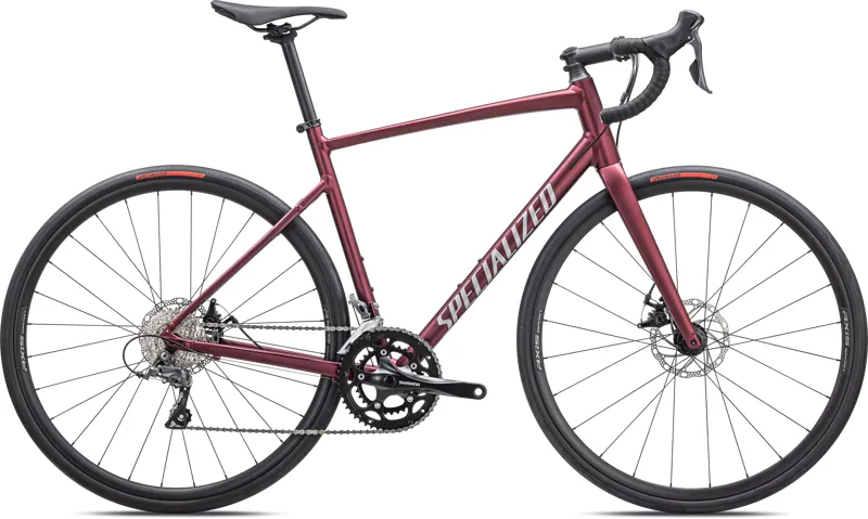Specialized Allez In Maroon/Silver/Red