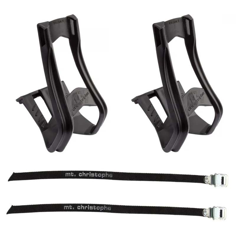 Zefal Christophe S/M Clip and Strap Set in Black