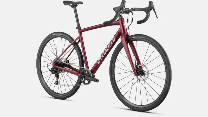Specialized Diverge Comp E5 Gravel Bike in Red-6