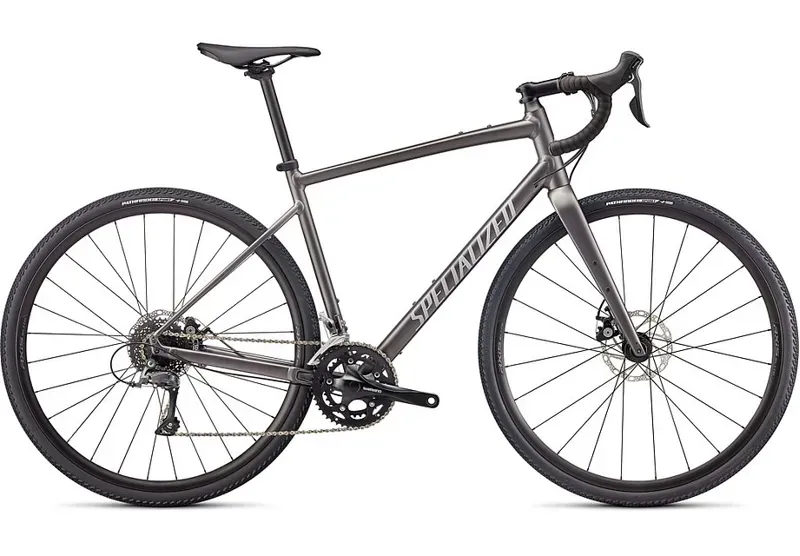 Specialized Diverge E5 Gravel Bike in Gray/Chrome/Clean