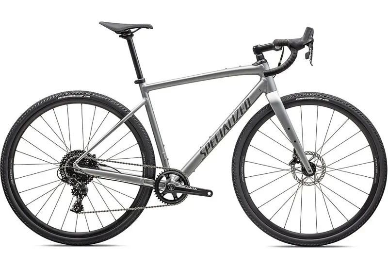 Specialized Diverge Comp E5 Gravel Bike in Silver Dust/Smoke