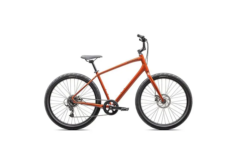 Specialized Roll 2.0 Road Bike In Gloss Redwood/Satin Dark Navy Reflective