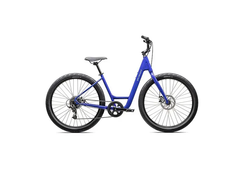 Specialized Roll 2.0 Low Entry Road Bike In Gloss Sapphire/Satin White Reflective