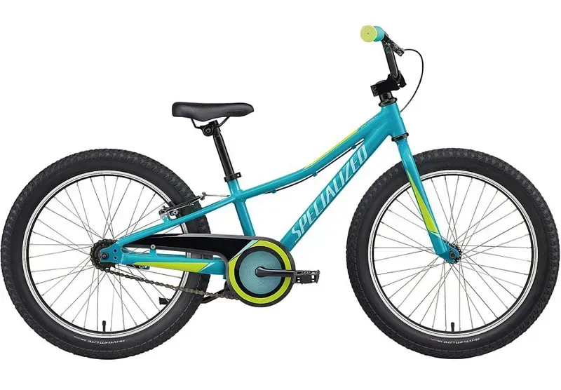 Specialized Riprock Coaster 20 Kids Bike in Turquoise/Hyper Green/Light Turquoise