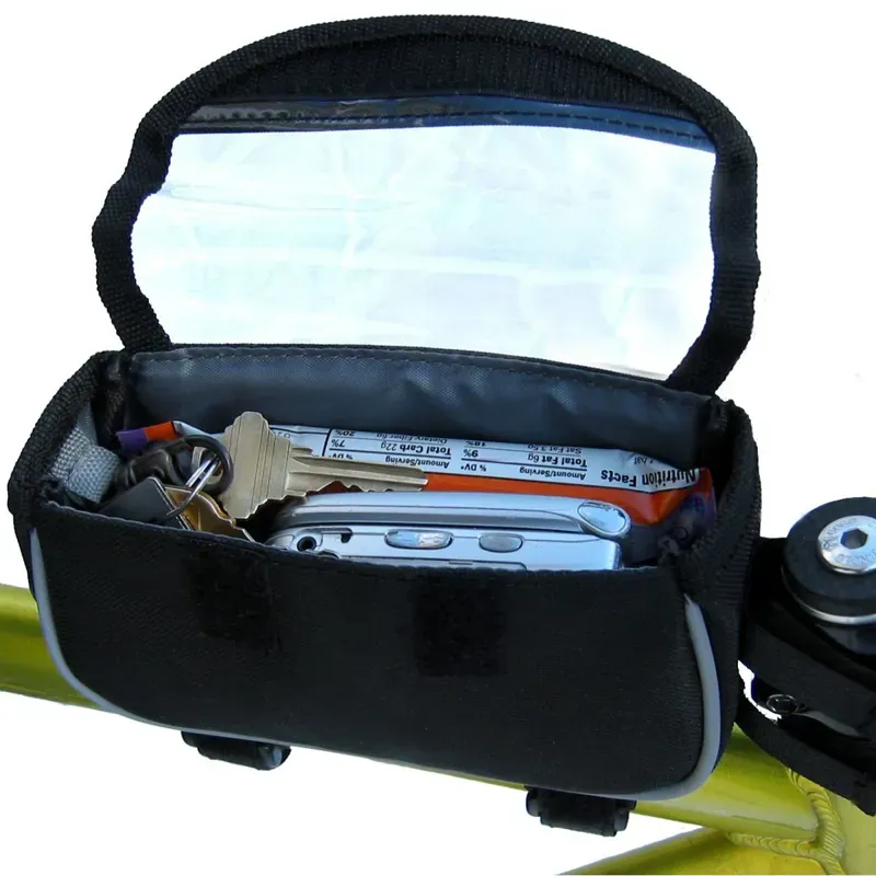 Banjo Brothers Tob Tube Bike Bag in Black-1