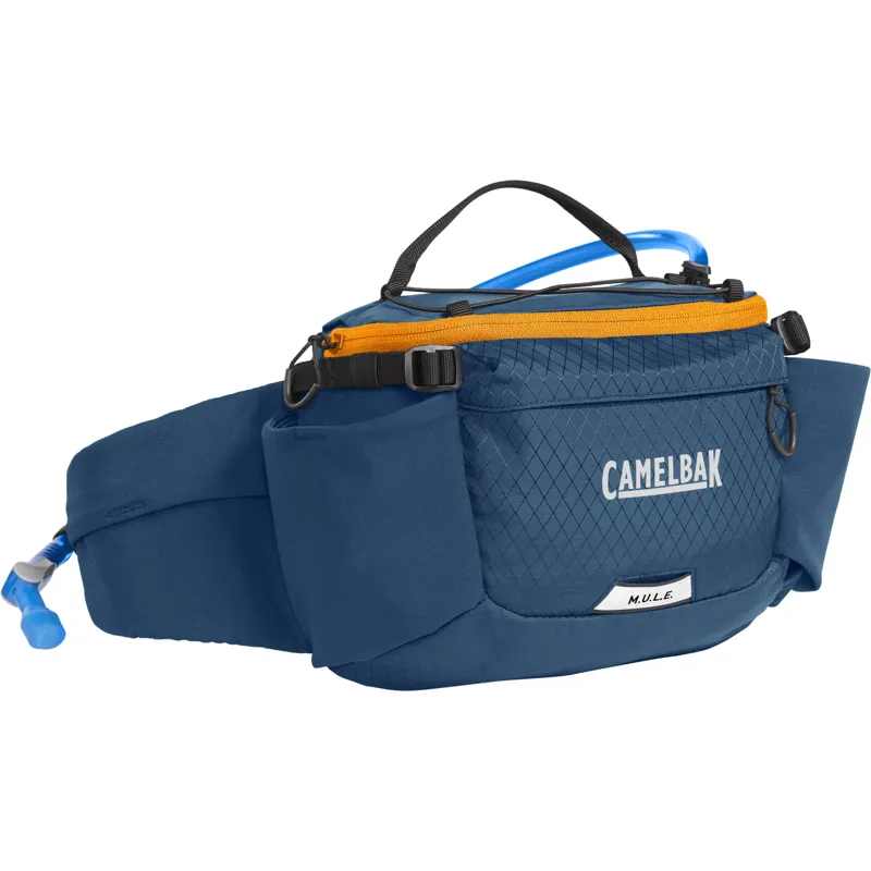 Camelbak MULE 5 Waist Pack in Gibraltar Navy/Orange
