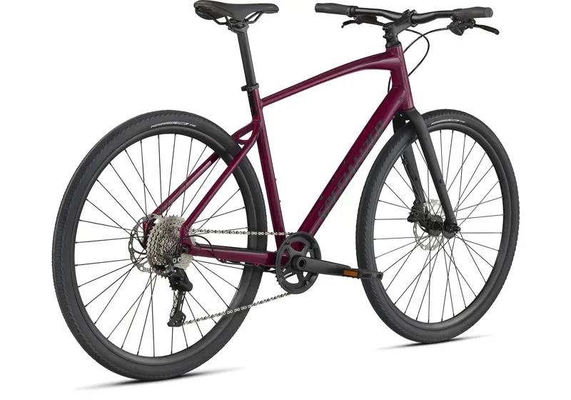 2021 Specialized Sirrus X 3.0 Hybrid Bike in Red-1