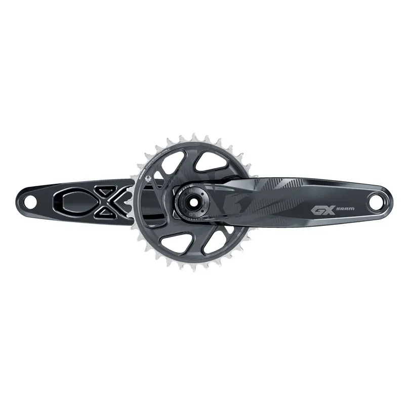 CRANKSET SRAM GX EAGLE FAT5 175x30 DM DUB XSYNC2 W/O CUPS LUNAR 12s Grey