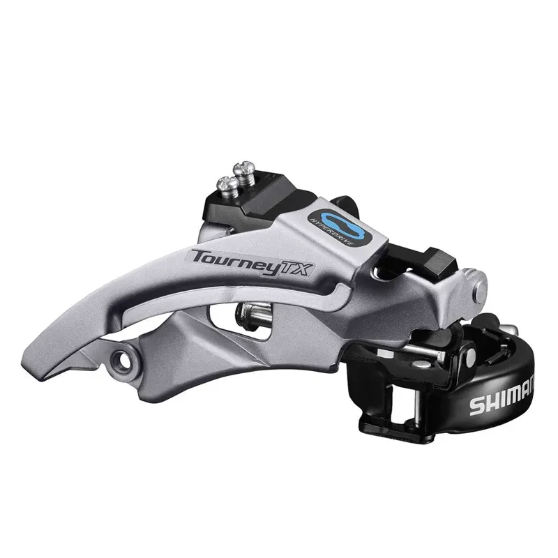 Shimano FD-TX8000 Front Derailleur in Black/Silver
