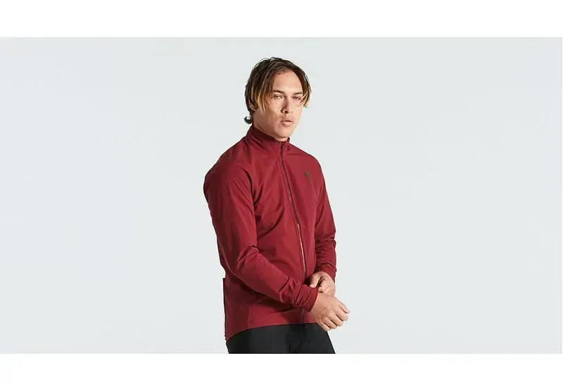 Specialized RBX Comp Rain Jacket in Maroon-2