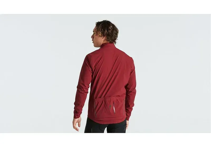 Specialized RBX Comp Rain Jacket in Maroon-3