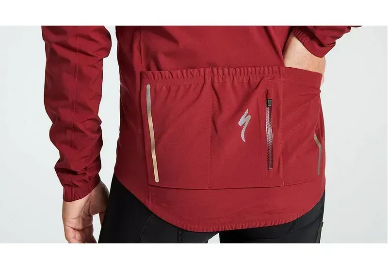 Specialized RBX Comp Rain Jacket in Maroon-5