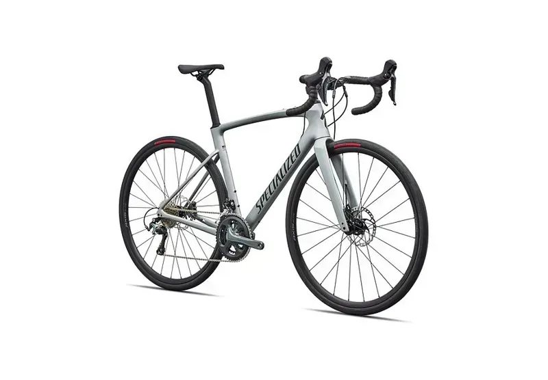 Specialized Roubaix SL8 Shimano Tiagra Road Bike in Satin Shadow Silver/Black-3
