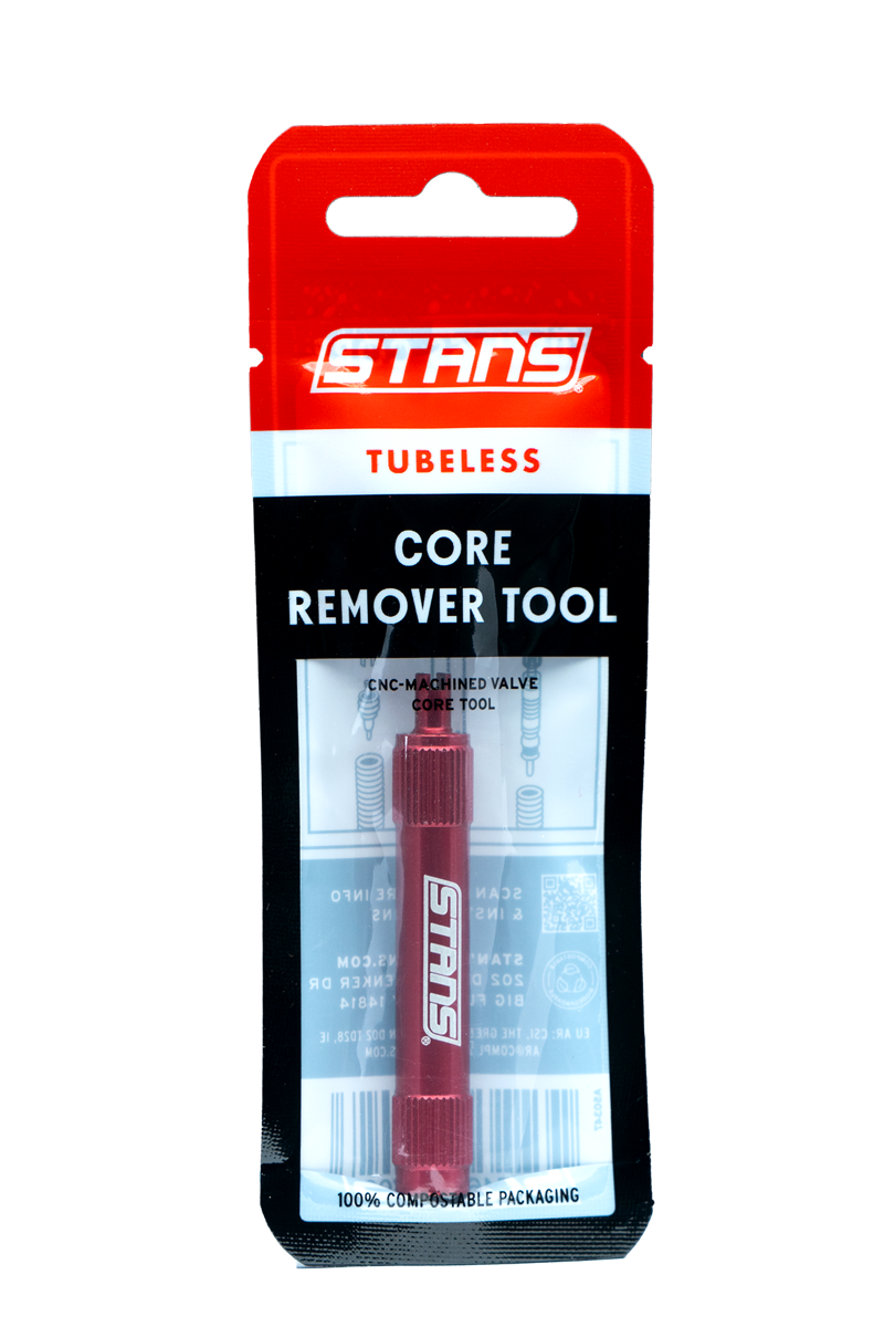 Stan's Valve Core Remover for Schrader/Presta in Red-4